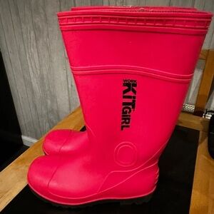 Pink Work Kitgirl Boots